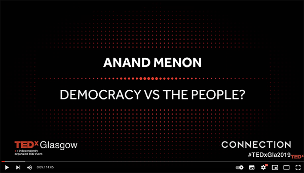 Anand Menon Video